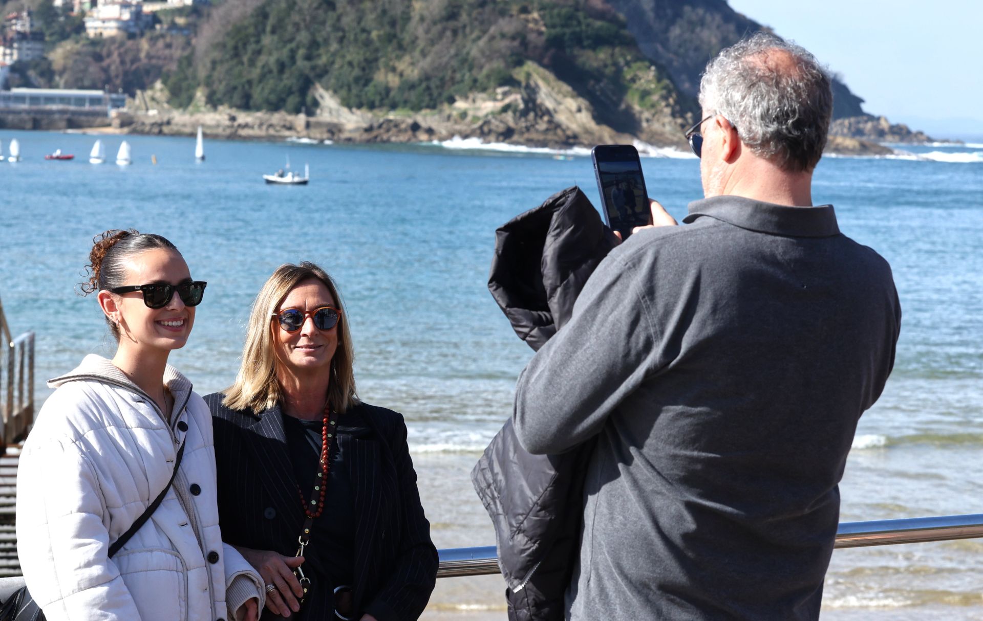 Un domingo primaveral en Donostia