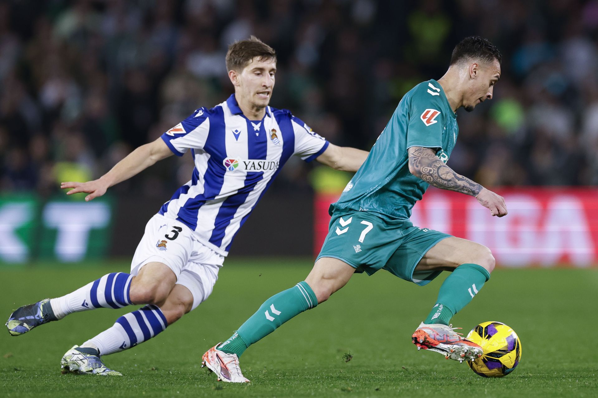 El Betis-Real Sociedad, en imágenes