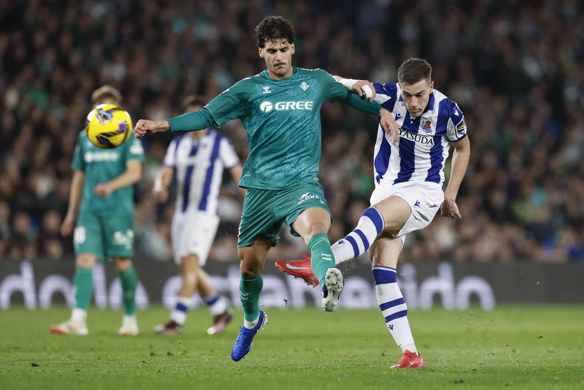 El Betis-Real Sociedad, en imágenes