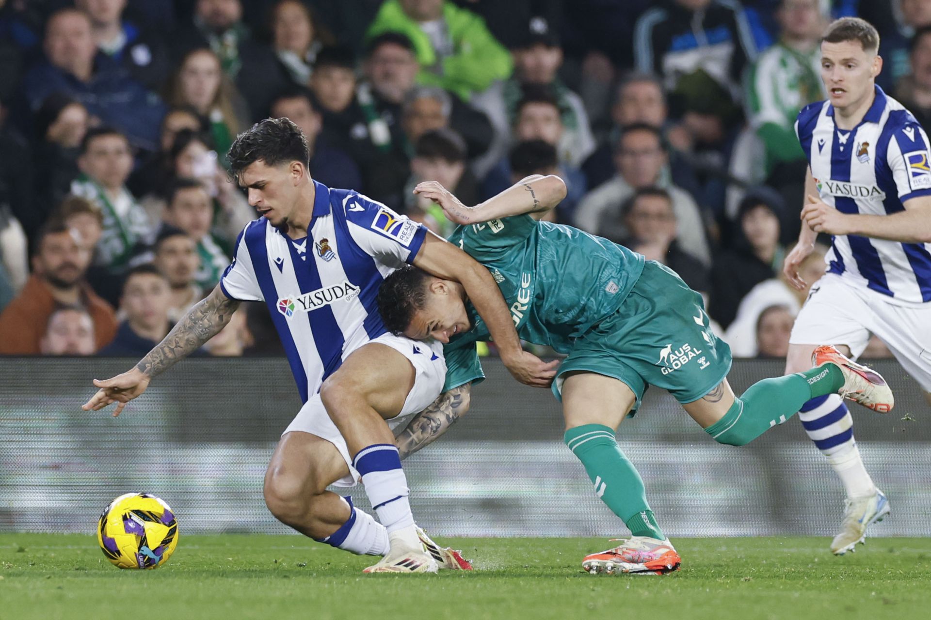 El Betis-Real Sociedad, en imágenes