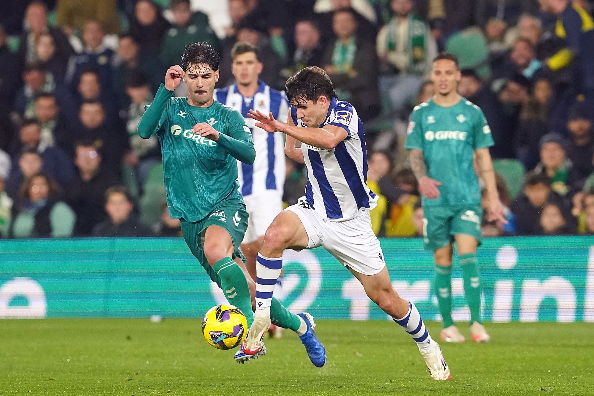 El Betis-Real Sociedad, en imágenes