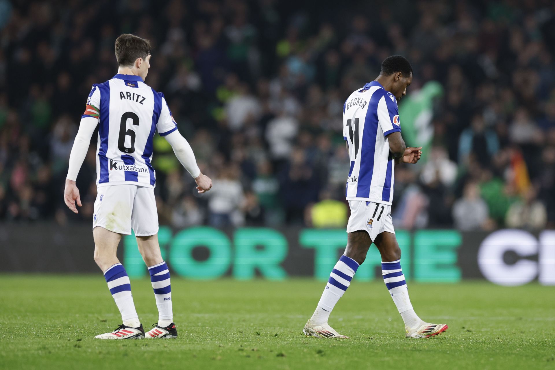 El Betis-Real Sociedad, en imágenes