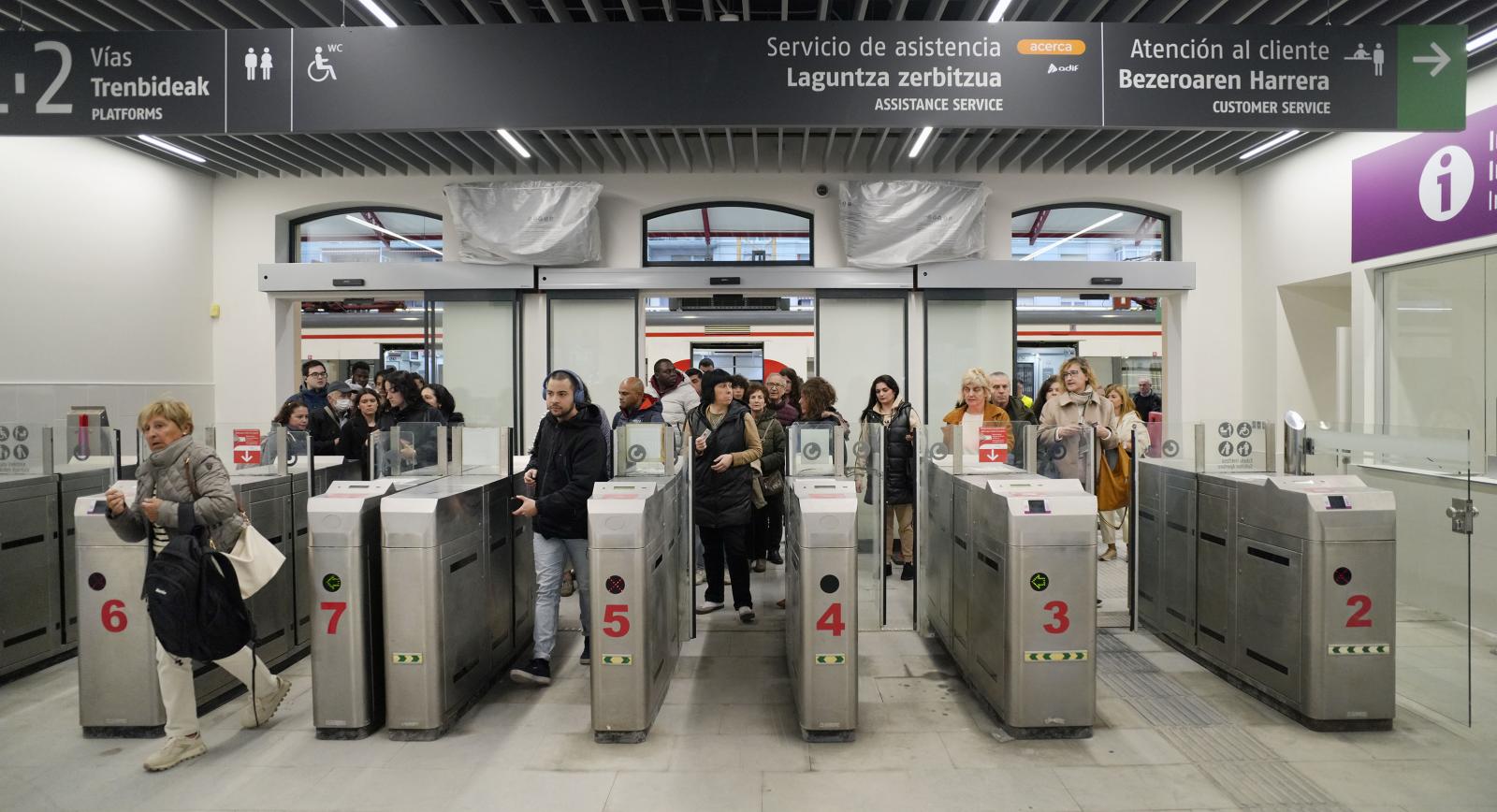 Estreno de la renovada Estación del Norte