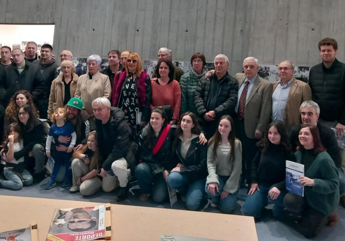 Inaugurada la exposición sobre Isidro Lángara en Bastero