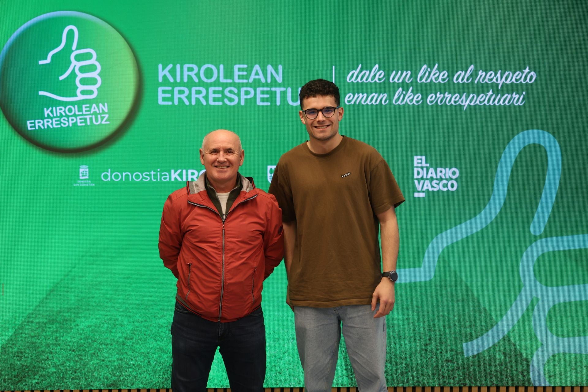 Tito Marcelino y Joseba Aizagirre, del Txuri Urdin