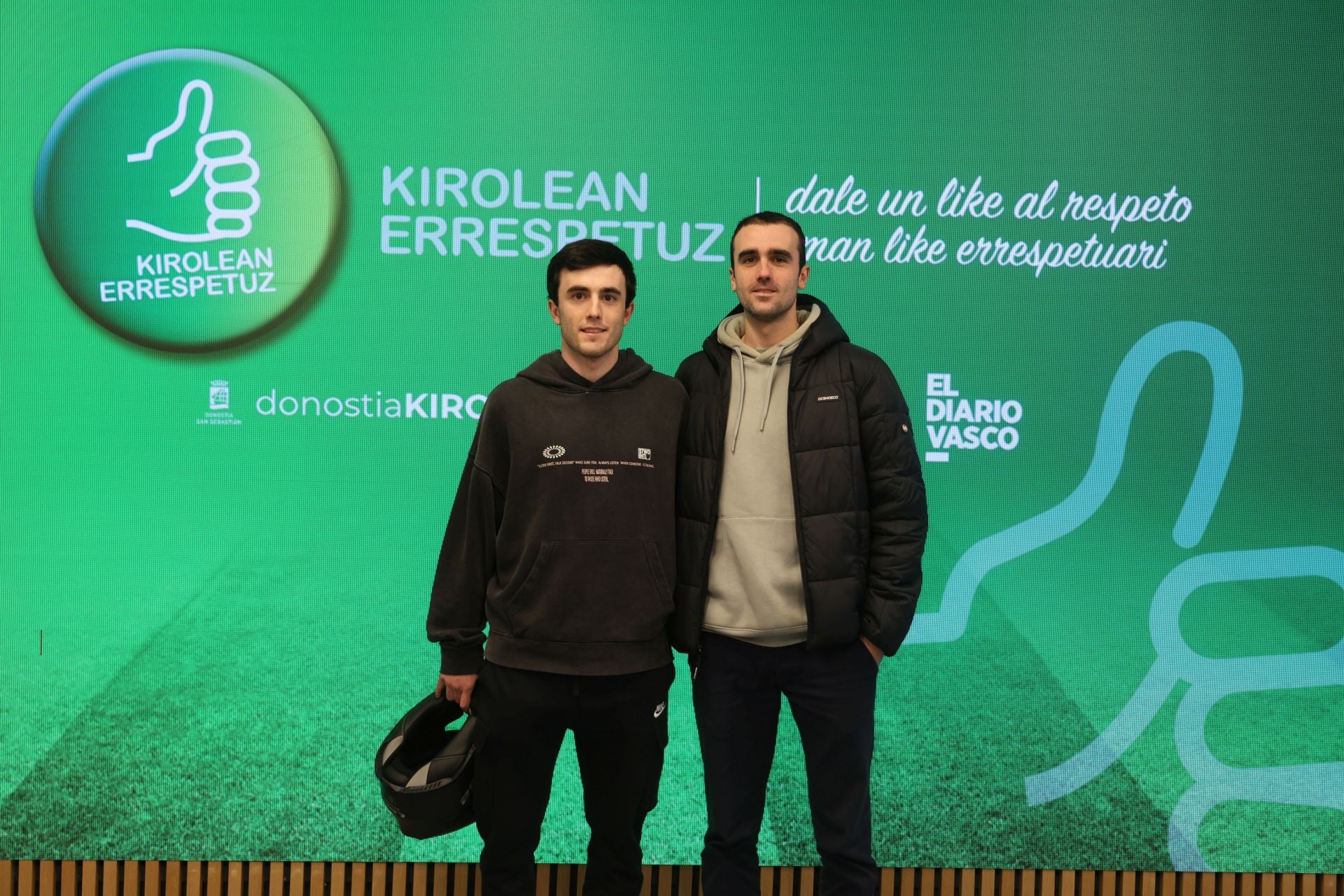 Alex Padrón y Xabier Padrón
