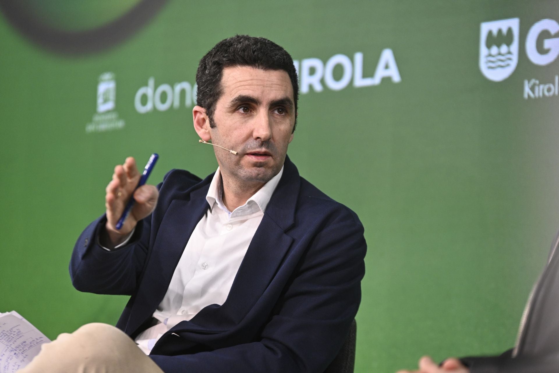 Álvaro Vicente, jefe de Deportes de DV