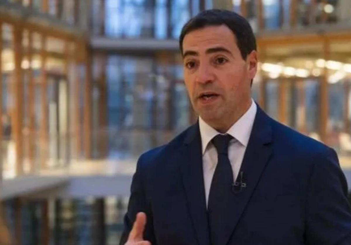 El lehendakari, Imanol Pradales, en Bruselas en noviembre del pasado año.