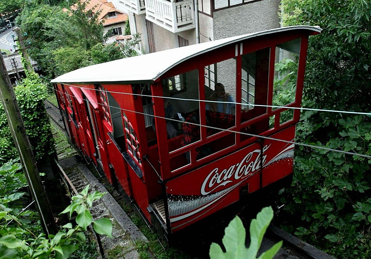 El funicular volverá a funcionar en primavera.