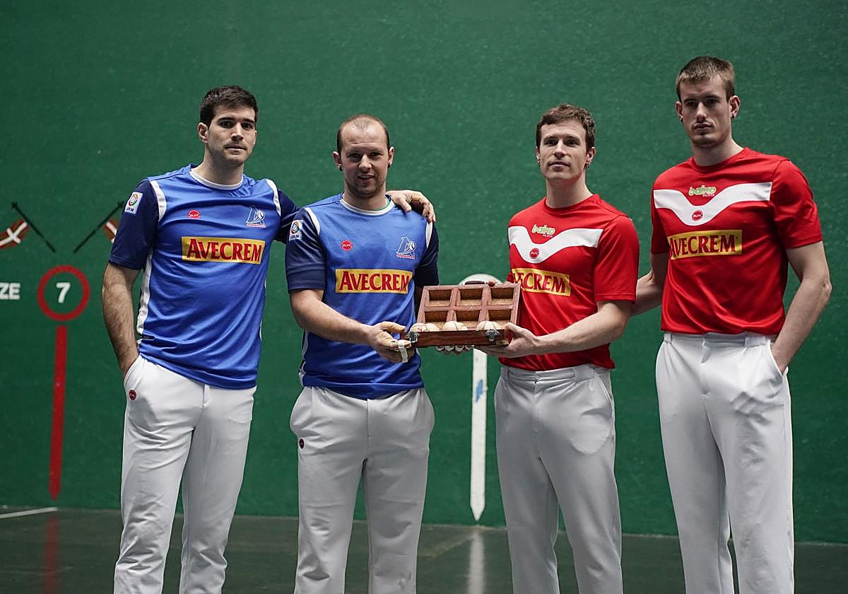 Zabaleta, Elordi, Artola y Mariezkurrena II, protagonistas en el inicio de los playoff.