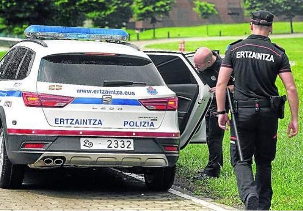 Imagen de archivo de la Ertzaintza.