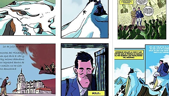 Las gestas de Espinosa, en cómic