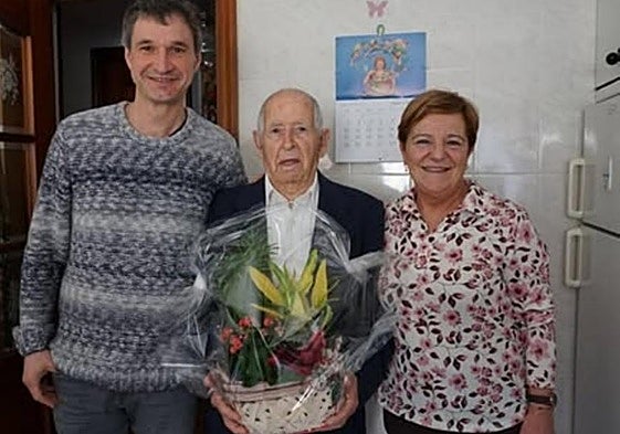 El lezoarra Francisco Herrera cumplió 100 años