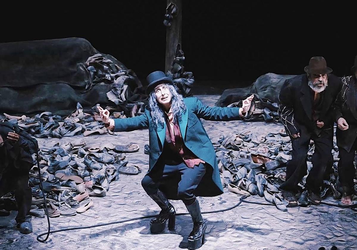 Imagen de la obra teatral que los urnietarras podrán disfrutar el domingo.