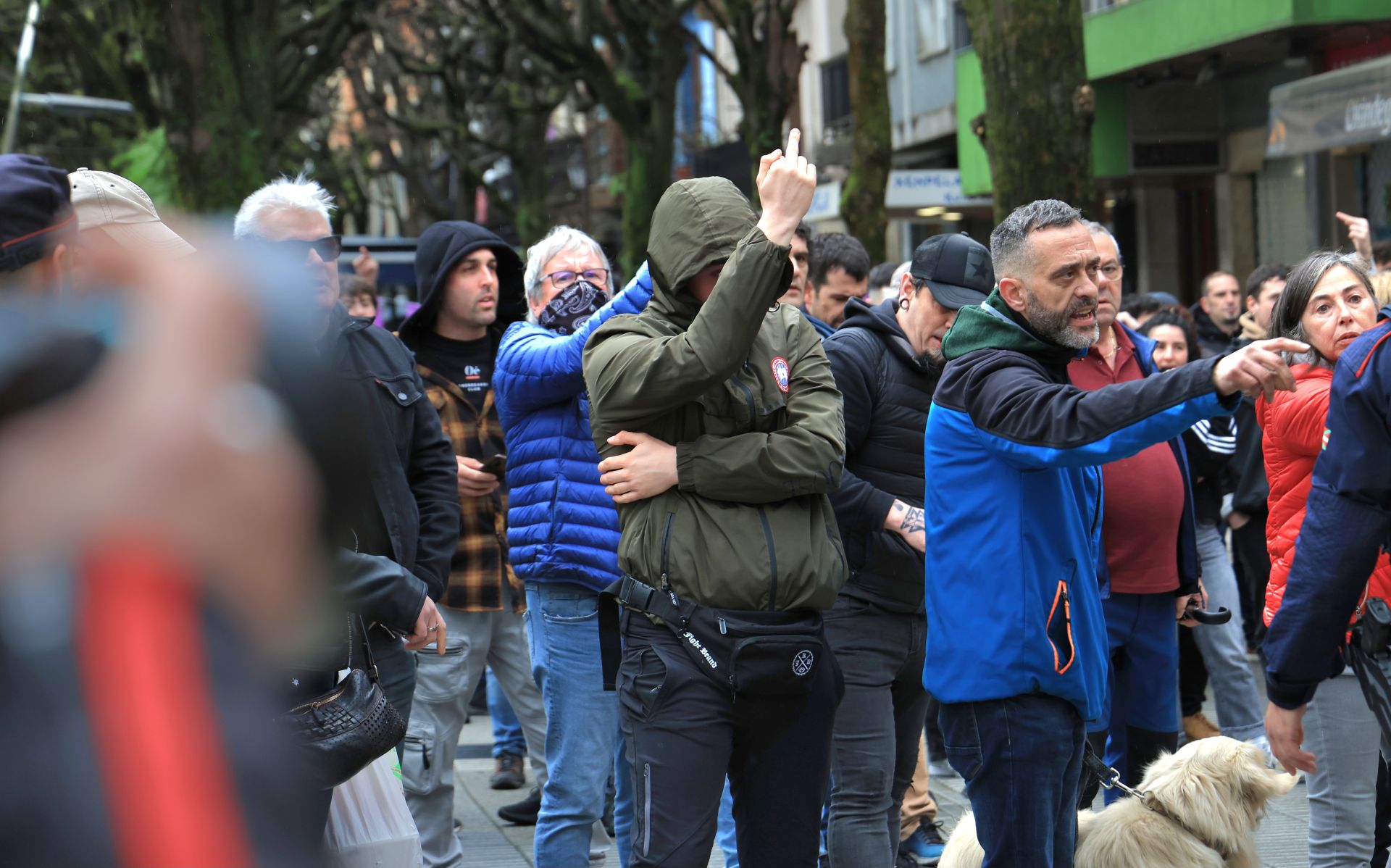 Vox instala una carpa «informativa» en el centro de Errenteria