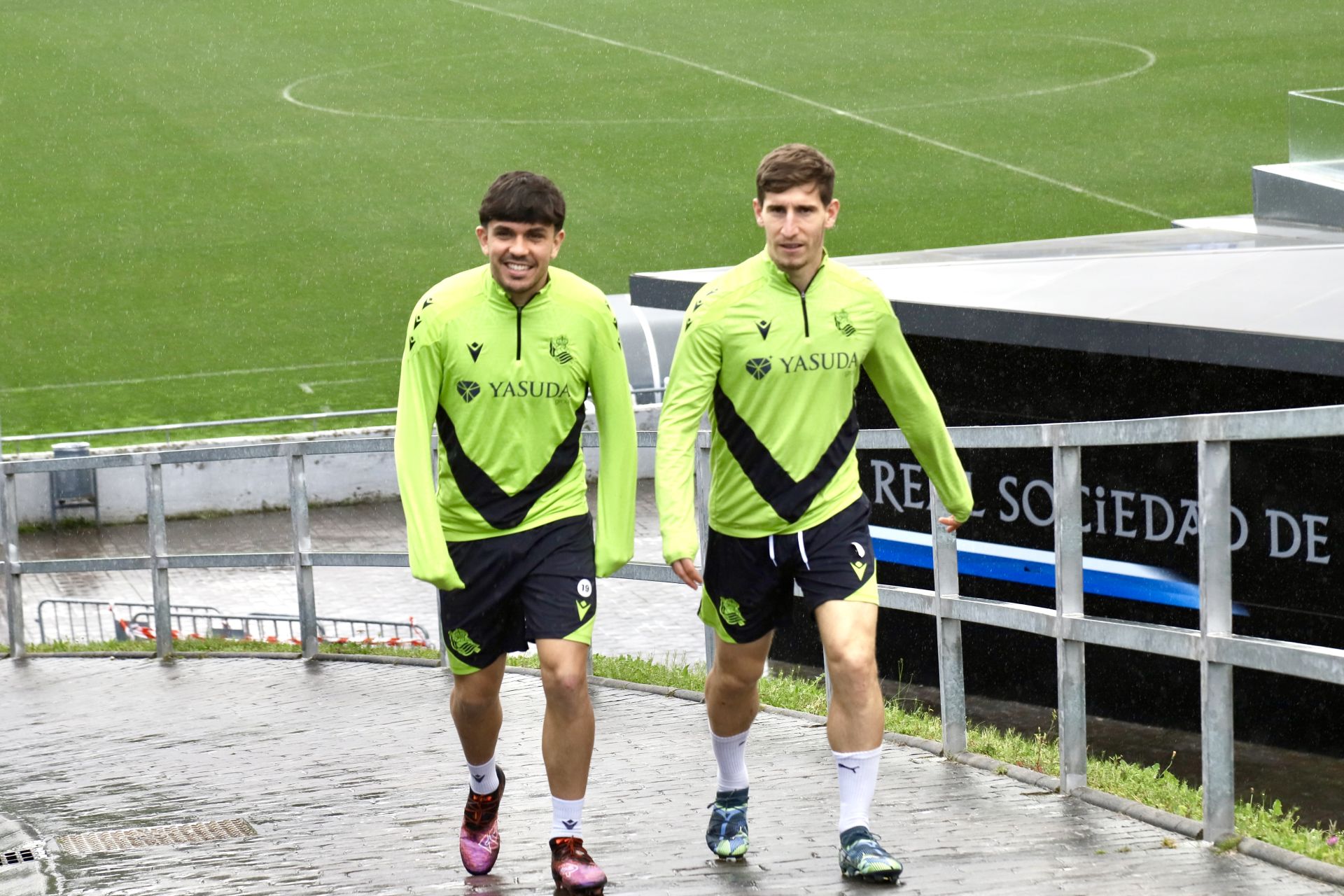 Así ha sido el último entrenamiento antes del partido contra el Leganés