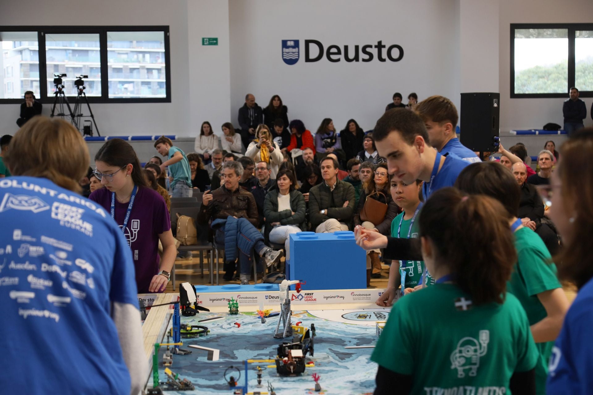 Así se ha vivido la First Lego League Euskadi en Donostia
