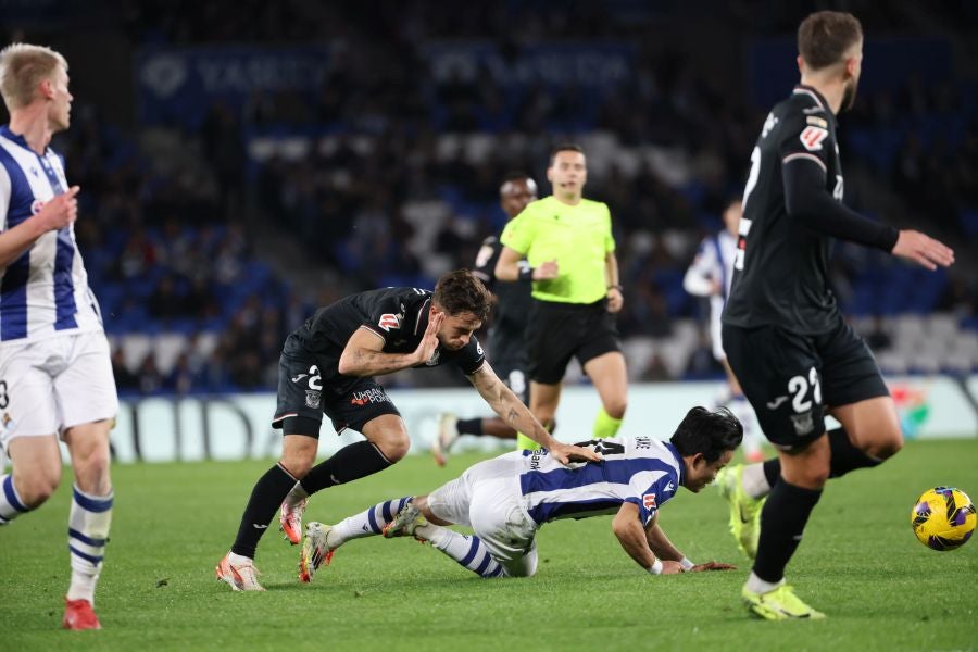 El Real Sociedad - Leganés, en imágenes