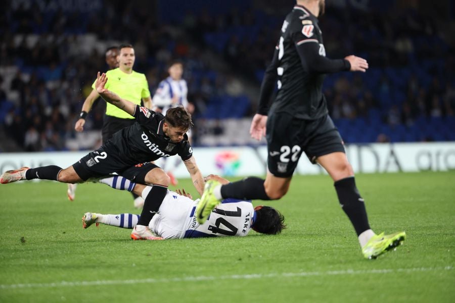 El Real Sociedad - Leganés, en imágenes