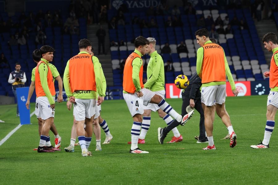 El Real Sociedad - Leganés, en imágenes