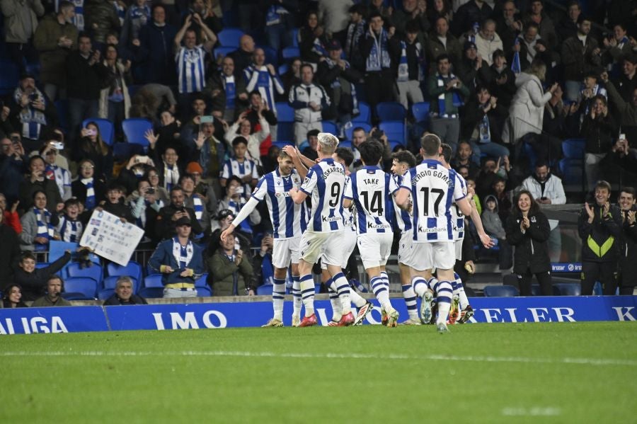 El Real Sociedad - Leganés, en imágenes