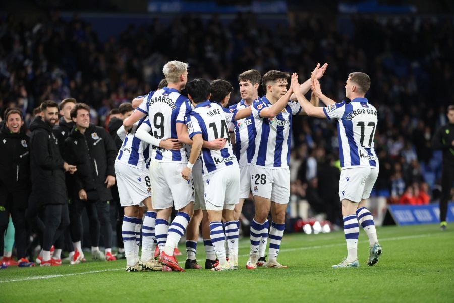 El Real Sociedad - Leganés, en imágenes