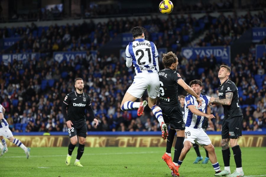 El Real Sociedad - Leganés, en imágenes