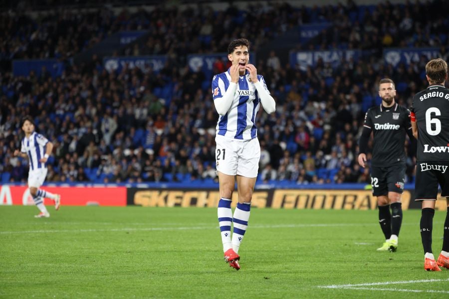 El Real Sociedad - Leganés, en imágenes