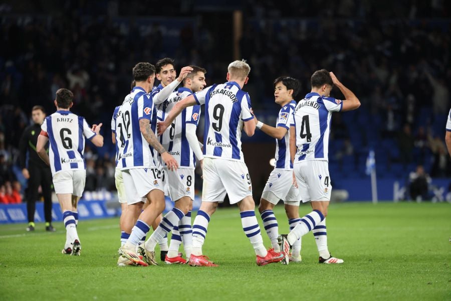 El Real Sociedad - Leganés, en imágenes