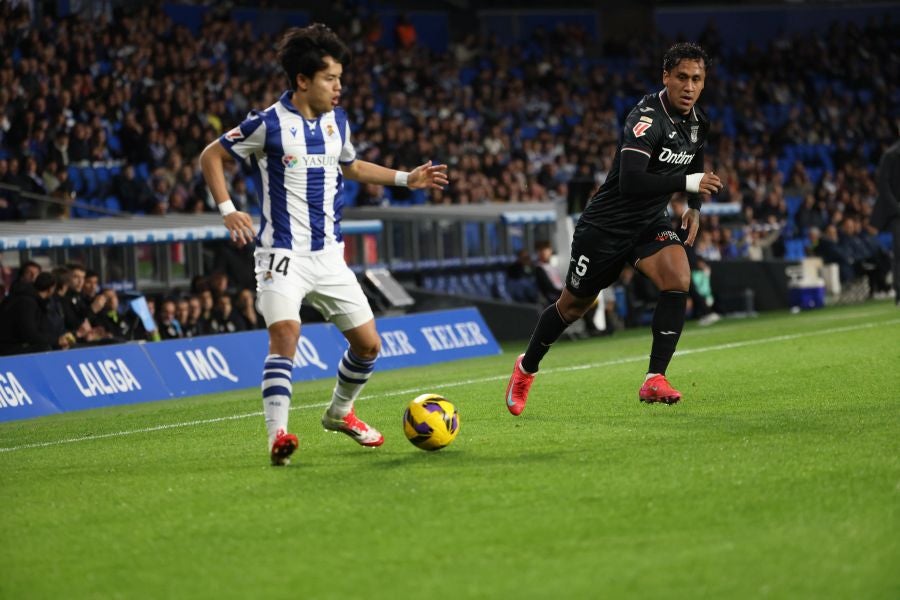 El Real Sociedad - Leganés, en imágenes