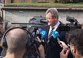 Bingen Zupiria, consejero de Interior del Gobierno Vasco.