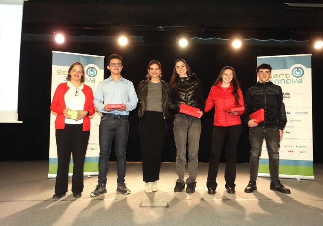 Emergicasc, de La Salle Berrozpe, ganadores en categoría 16-17 años.