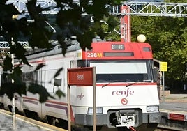 La avería de un tren en Hernani provoca demoras durante casi tres horas