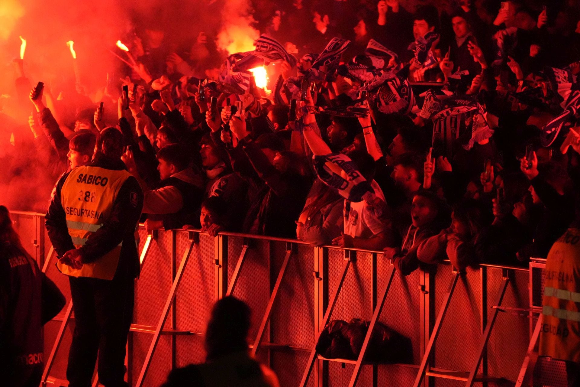 Histórico recibimiento a la Real Sociedad en Anoeta