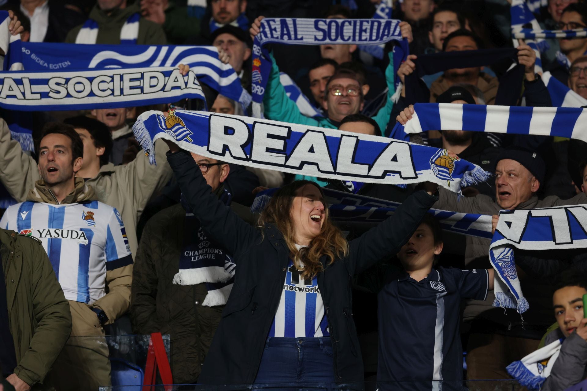 ¿Has estado en el Reale Arena? Búscate en la grada
