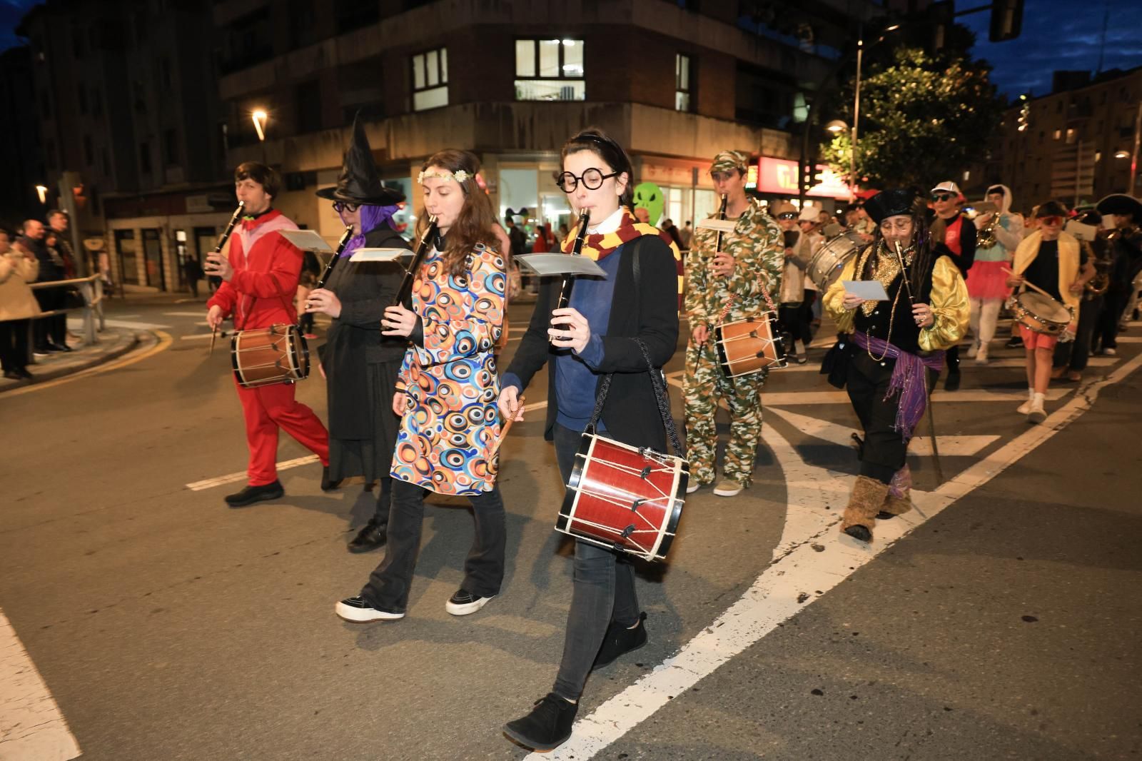 Irun disfruta de sus Carnavales al ritmo de Zanpantzar