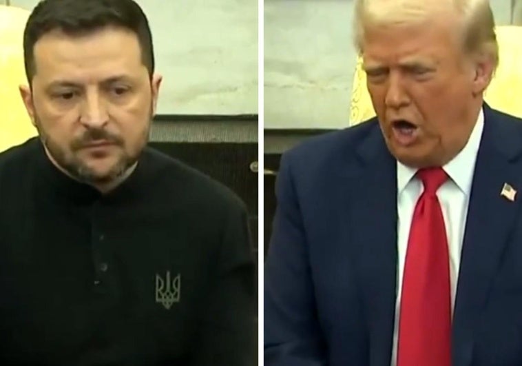 El vídeo de la bronca entre Trump y Zelenski en la Casa Blanca