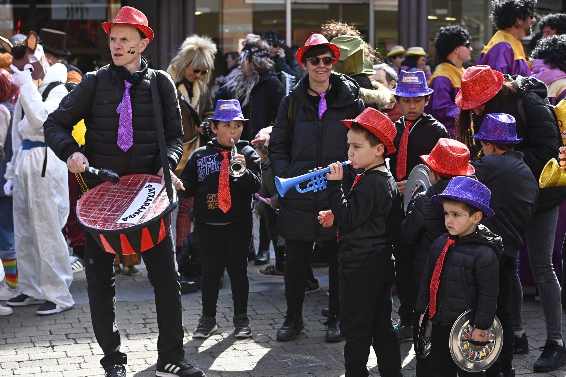 Música y diversión en los Carnavales de Errenteria
