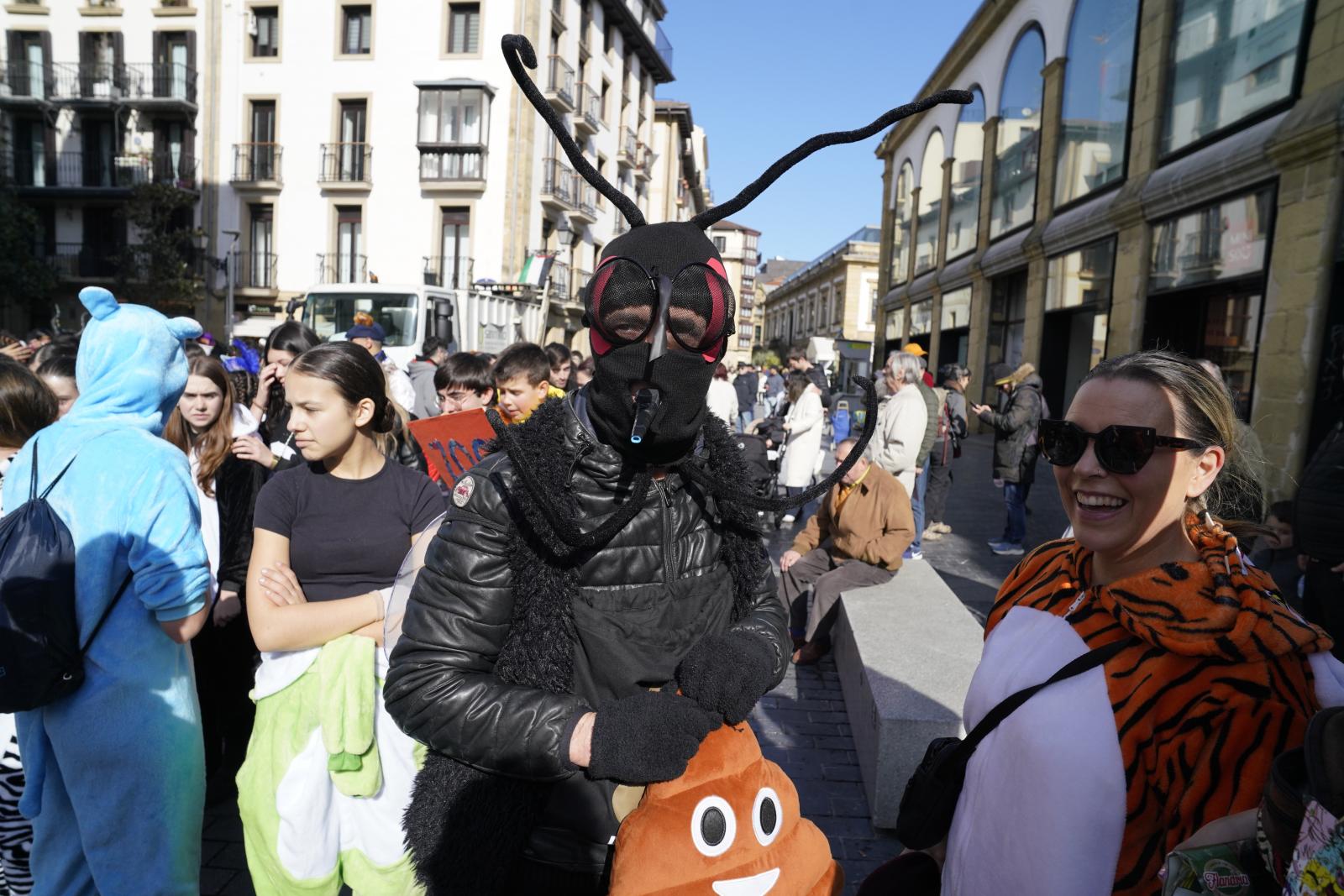 Animadas &#039;mañanitas&#039; carnavaleras en San Sebastián