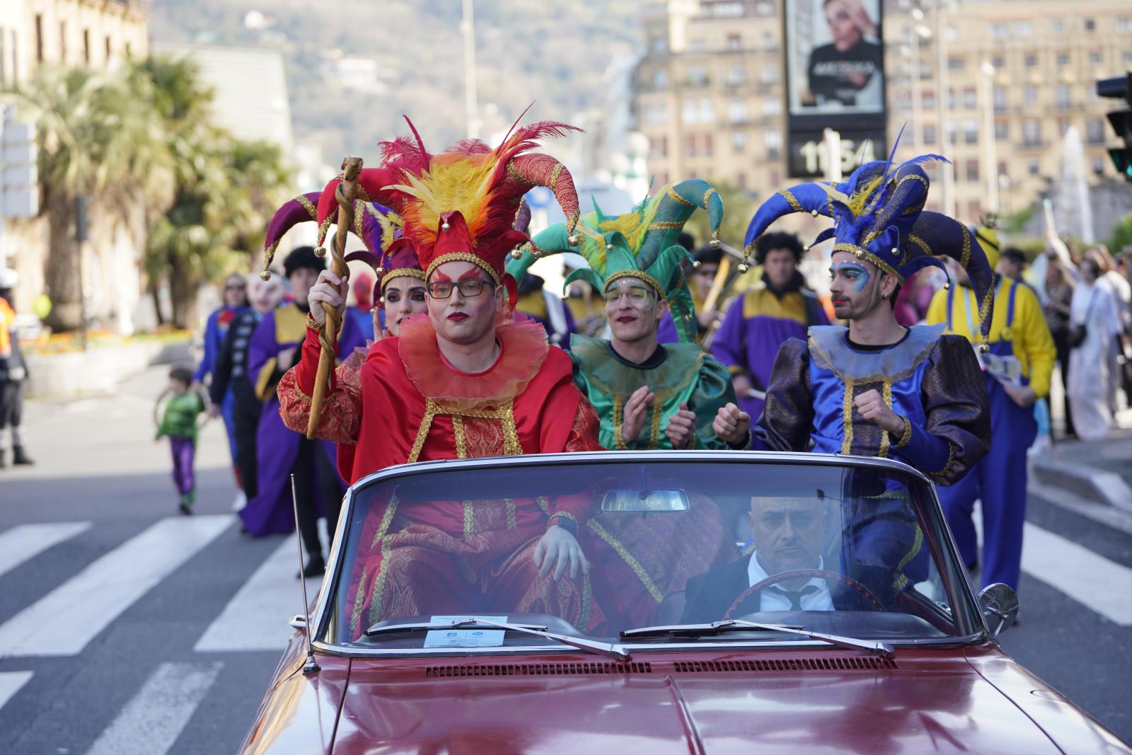 Animadas &#039;mañanitas&#039; carnavaleras en San Sebastián