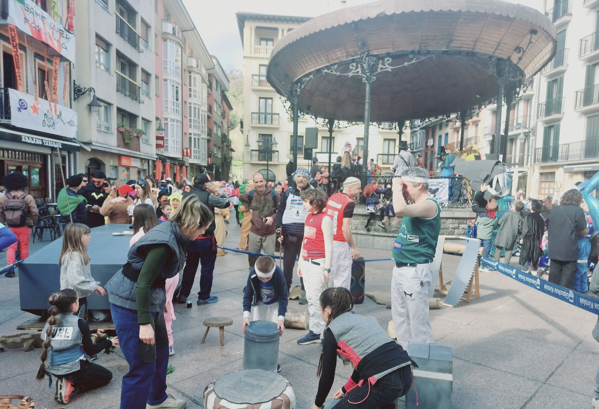 Las mejores imágenes del concurso de disfraces en Zarautz