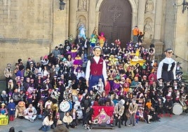 Foto de familia de la kalejaia de Oarsoirriak .