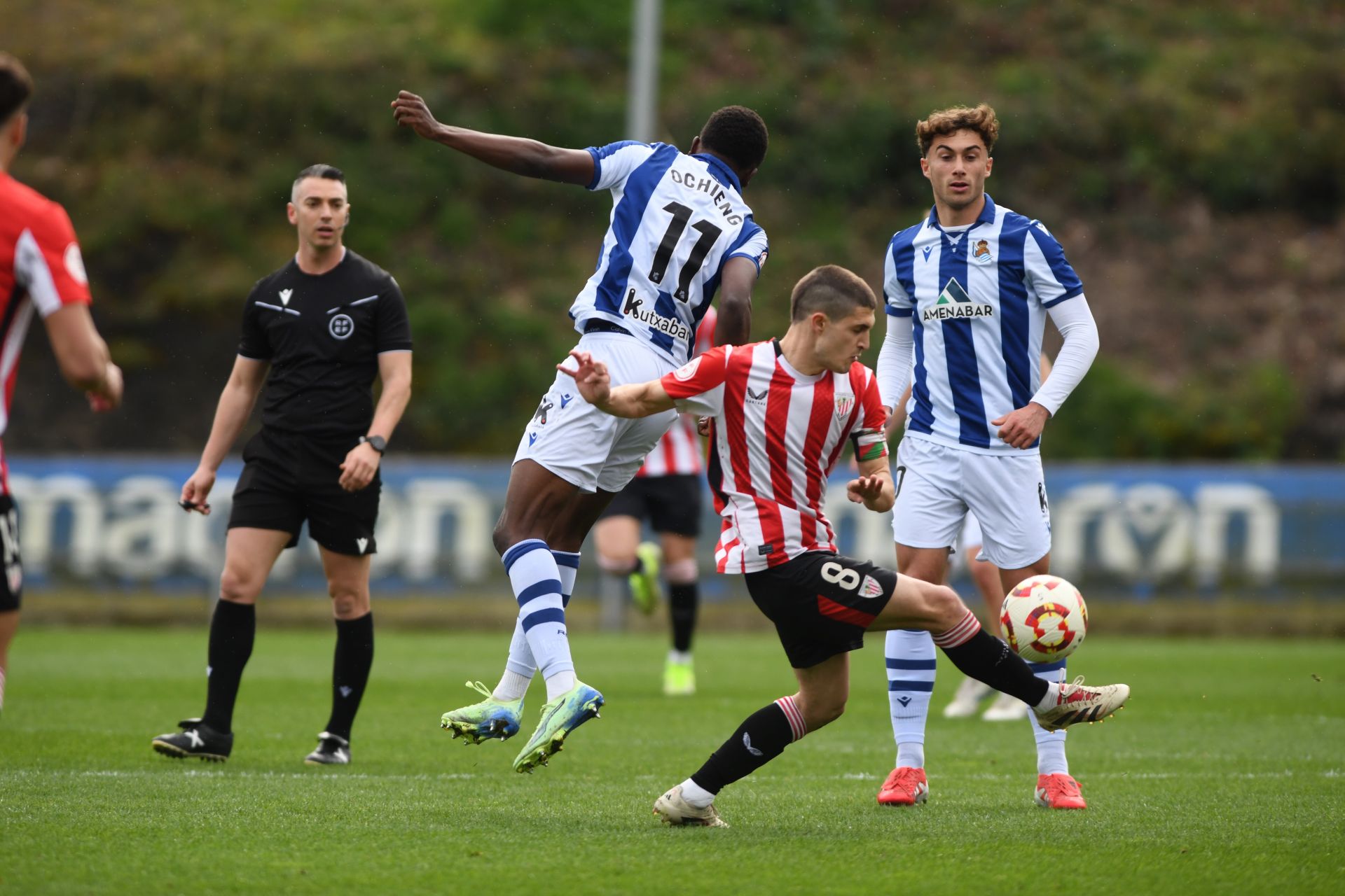 Las mejores imágenes del Sanse - Bilbao Athletic