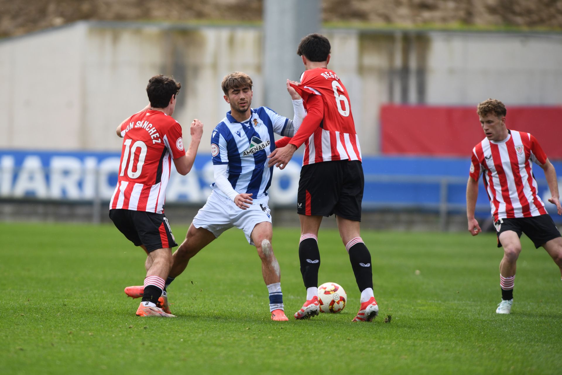 Las mejores imágenes del Sanse - Bilbao Athletic