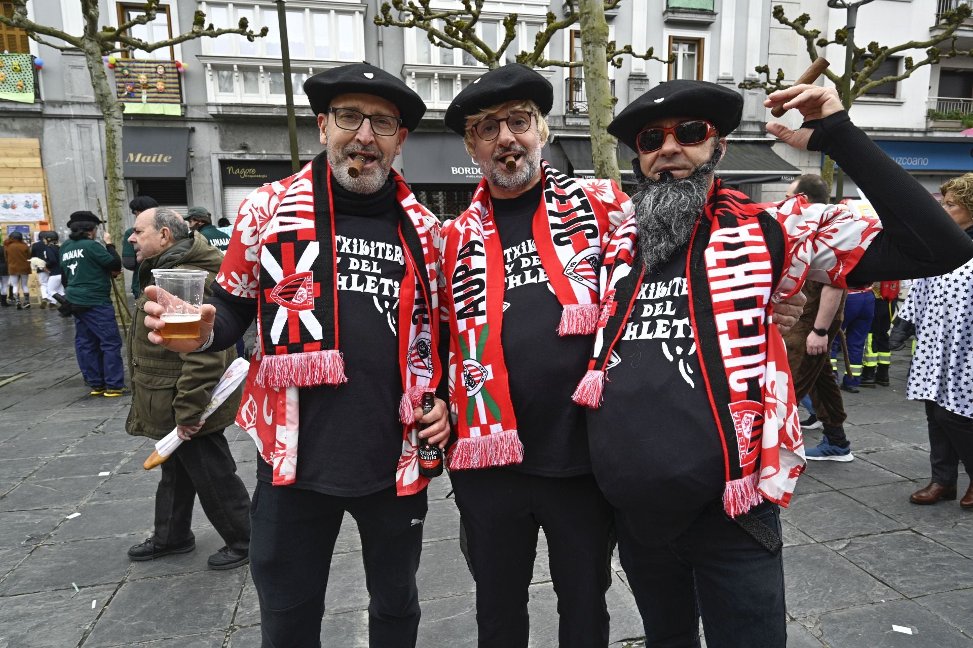 La barandilla de la Concha en Tolosa gracias al Carnaval