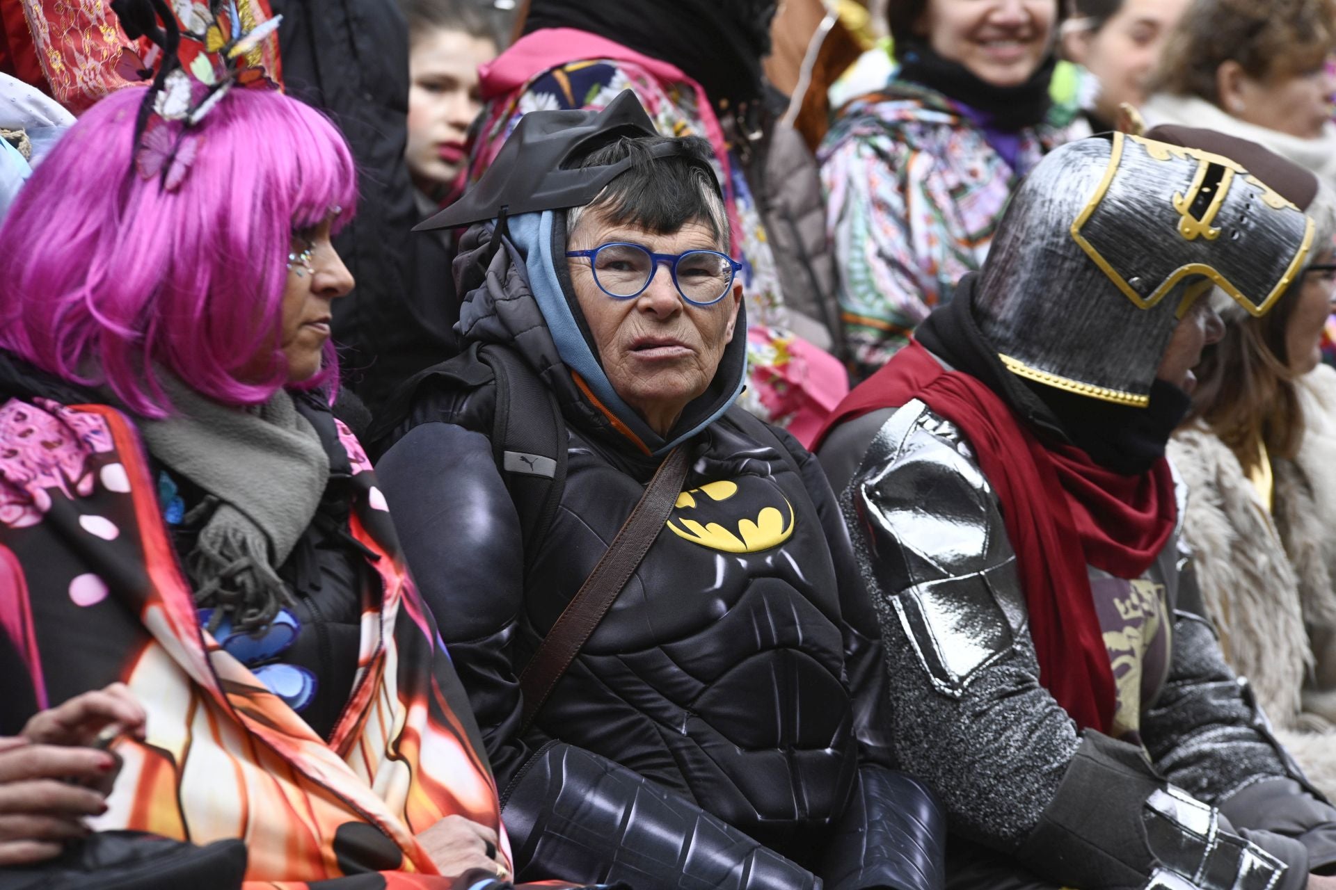 La barandilla de la Concha en Tolosa gracias al Carnaval