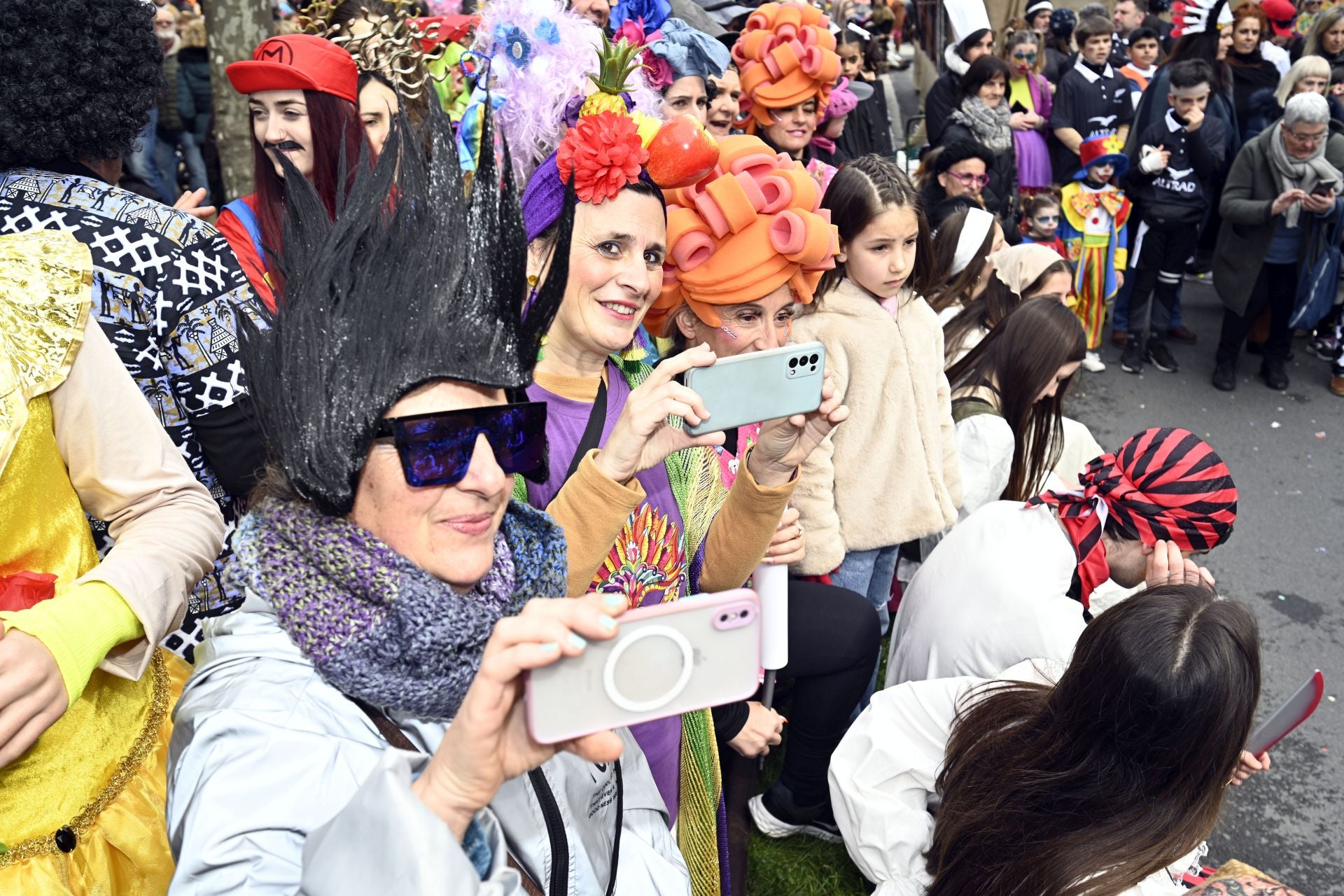 La barandilla de la Concha en Tolosa gracias al Carnaval