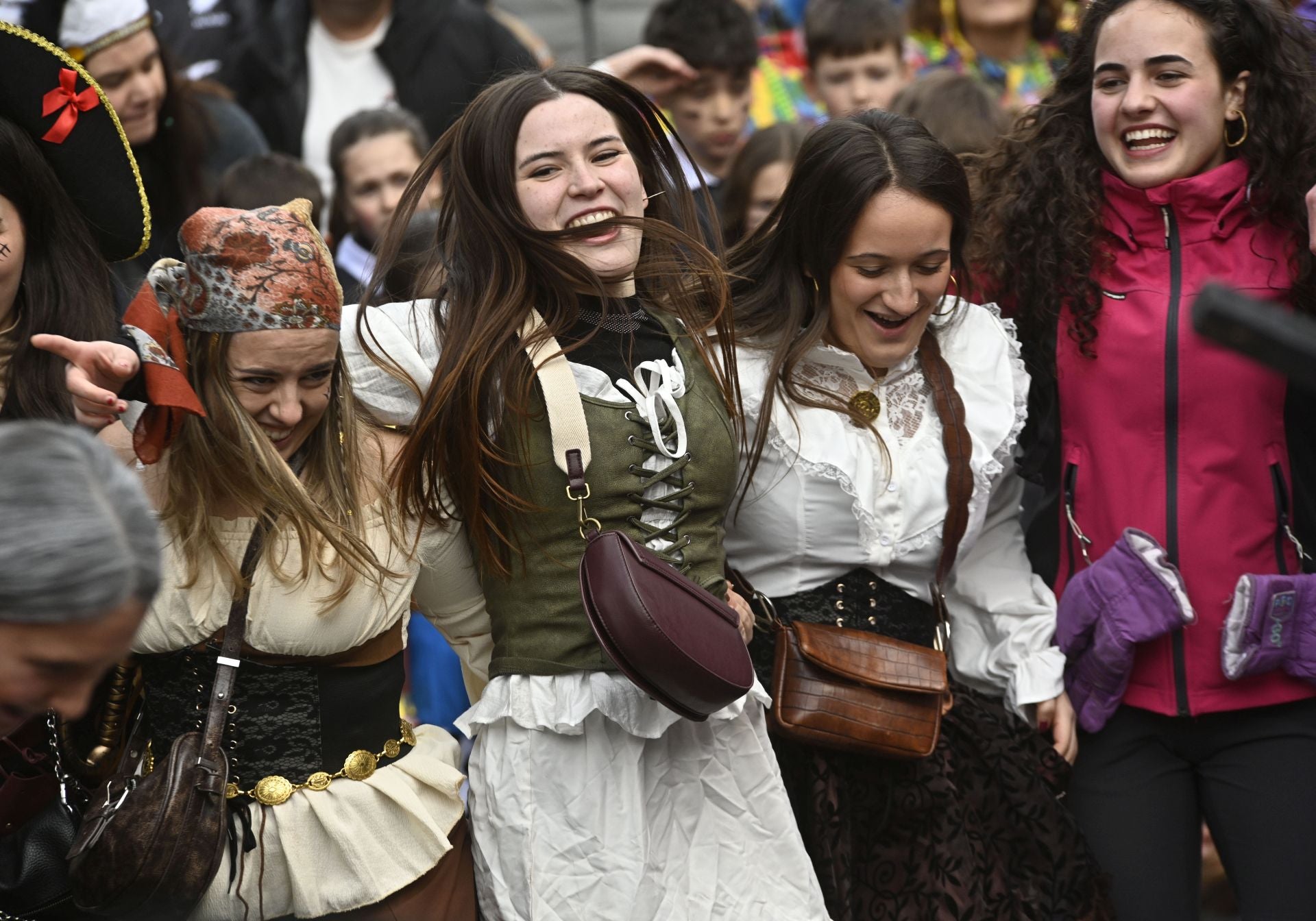 La barandilla de la Concha en Tolosa gracias al Carnaval