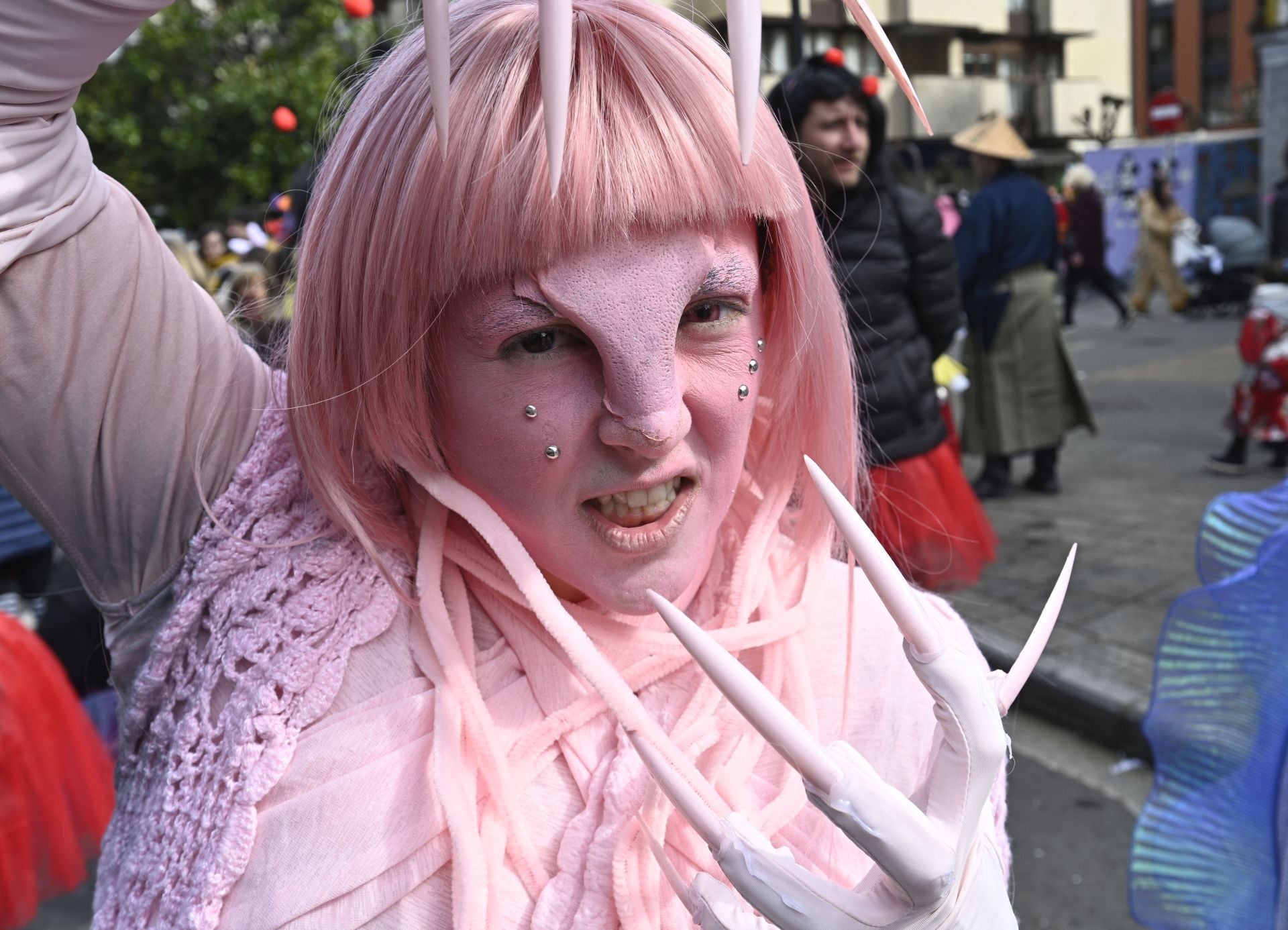La barandilla de la Concha en Tolosa gracias al Carnaval