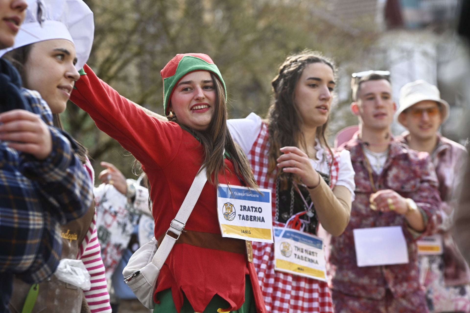 La barandilla de la Concha en Tolosa gracias al Carnaval